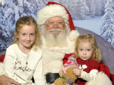 picture Dady and Eloise with Santa